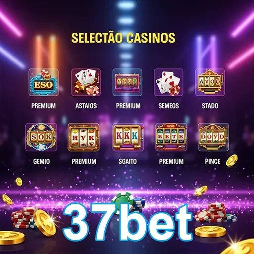Imagem de jogos de cassino na 37bet, site de apostas e jogos online, destaque para variedade e diversão