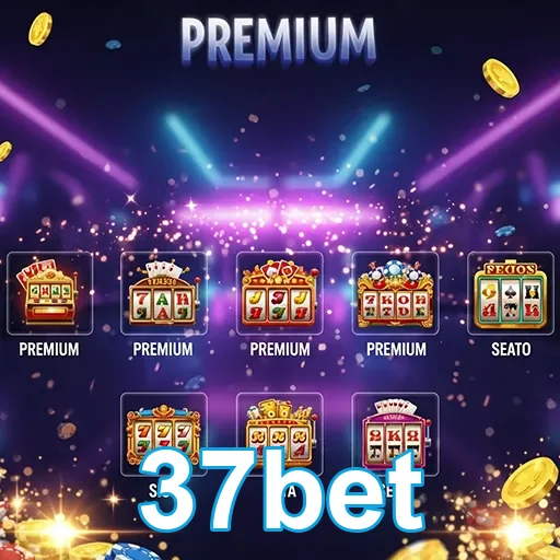 Imagem de jogos de cassino no site 37bet, destaque para a diversidade de opções de entretenimento e apostas.